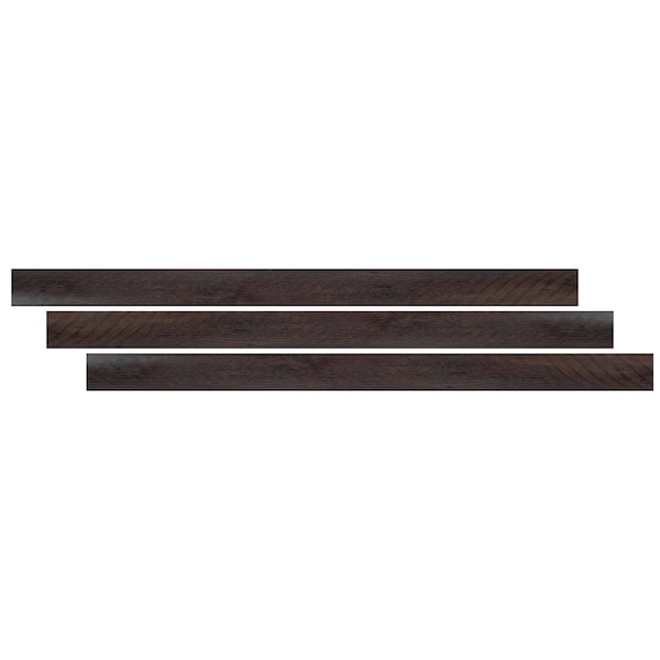 Ackland 0.75 in. T x 94 in. L x 2.75 in. W Country Sable Luxury Vinyl Flooring Trim Flush Stair Nose AKVTVCOSA-FSN - main